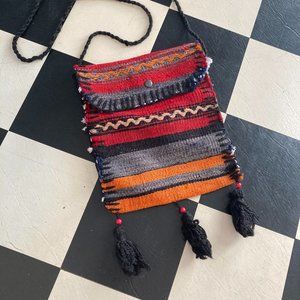 Western Cross Body Saddle Blanket Bag